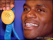 Audley Harrison Gold Medal Olympics Sydney 2000