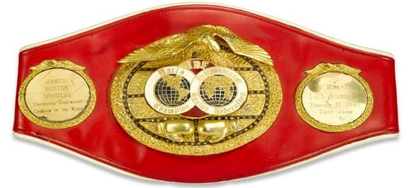 IBF Championship Belt - International Boxing Federation - Boxing Organisations