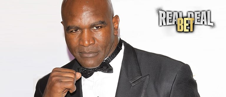 Evander Holyfield Real Deal bets boxing tips casino betting slots