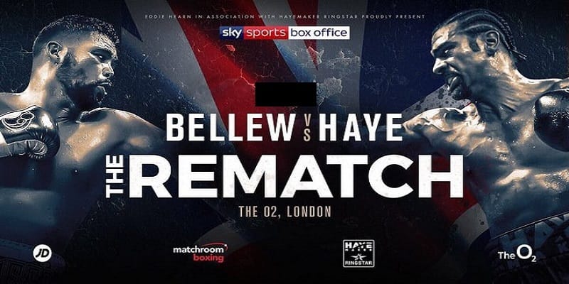 David Haye Tony Bellew 2 boxing betting odds