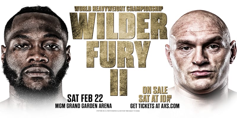 Deontay Wilder vs Tyson Fury 2 odds