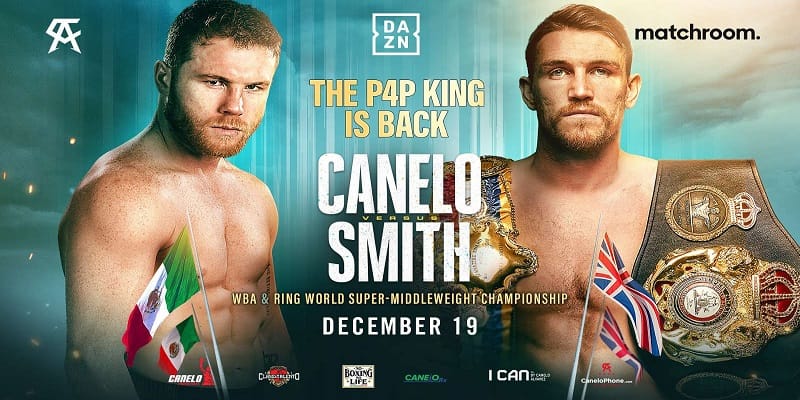 Saul Canelo Alvarez vs Callum Smith boxing betting odds