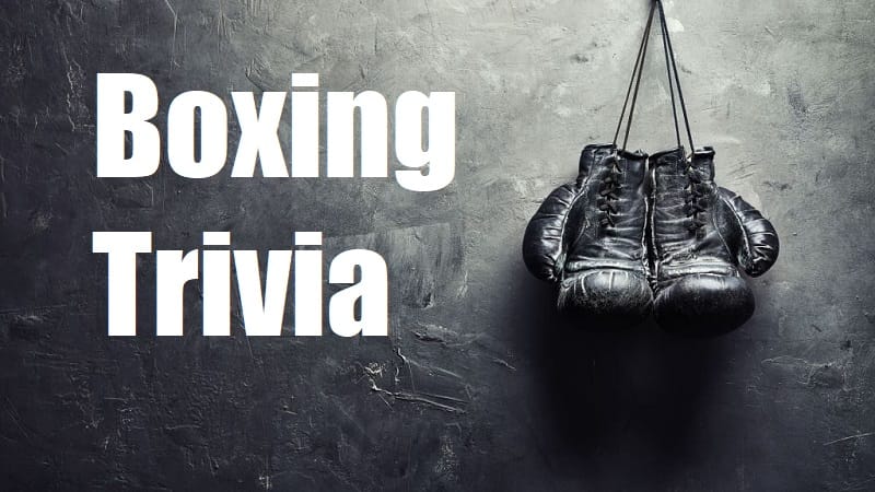 Boxing Trivia Facts